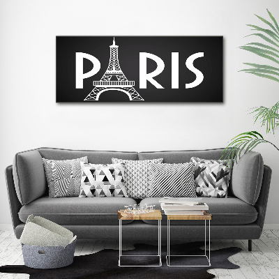 Foto obraz nowoczesny duży akrylowy Paryż