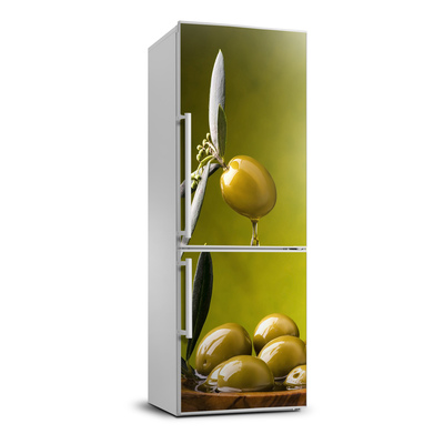 Naklejka na lodówkę okleina Oliwa z oliwek