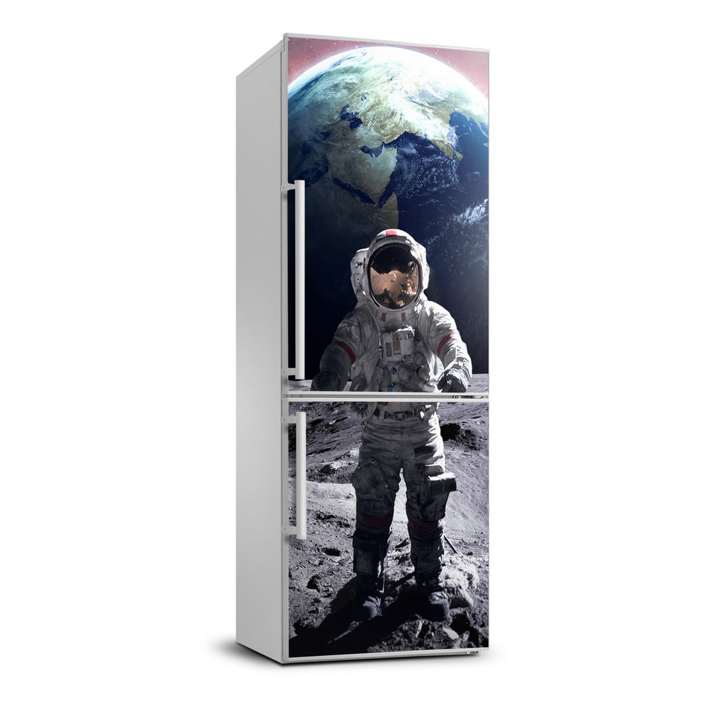 Tapeta samoprzylepna na lodówkę Astronauta