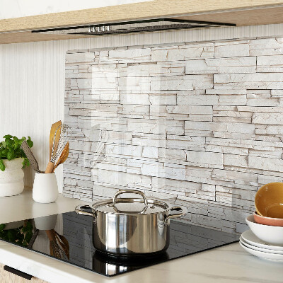 Deska kuchenna szklana z motywem kamienia łupkowego