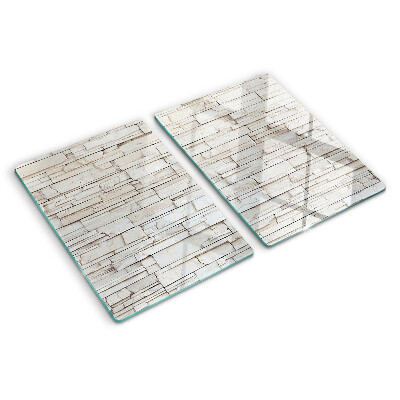 Deska kuchenna szklana z motywem kamienia łupkowego