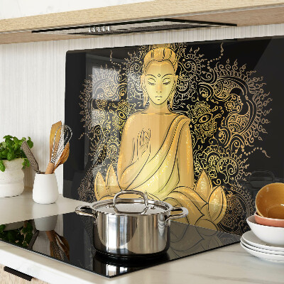 Szklana deska kuchenna Buddha w medytacji