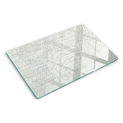 Deska kuchenna szklana z teksturowanym wzorem w odcieniach szarości