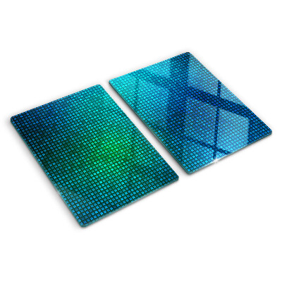 Deska kuchenna szklana Gradient kolorów w odcieniach niebieskiego