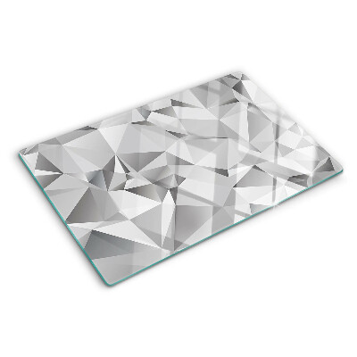 Szklana deska do krojenia z motywem w kształcie diamentu