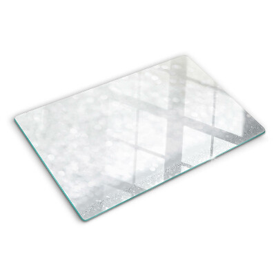 Szklana deska do krojenia z motywem błyszczącego bokeh z efektem świateł