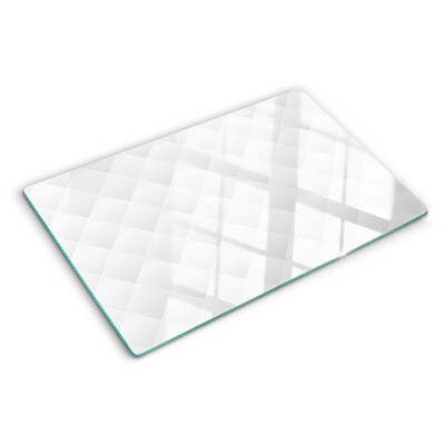 Deska kuchenna szklana z nadrukiem w romby