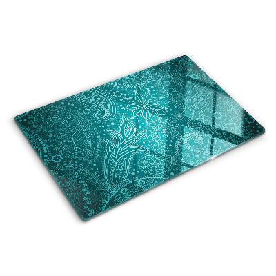 Deska kuchenna szklana Wzór paisley