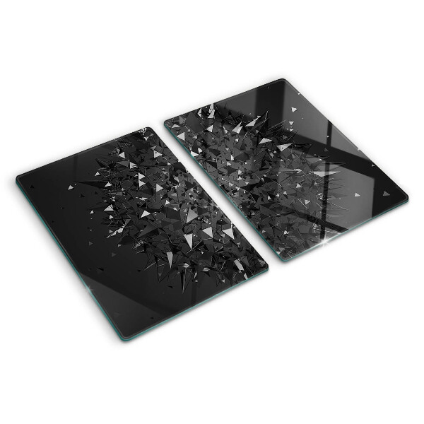Deska kuchenna szklana Abstrakcyjny wzór geometryczny