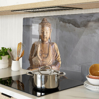 Szklana deska do krojenia Buddha w medytacji