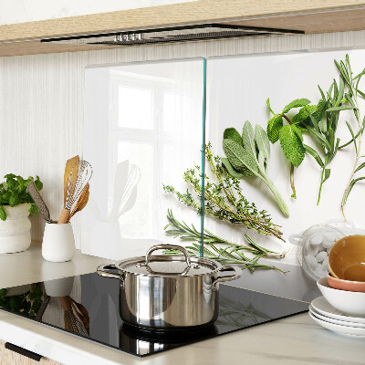 Deska kuchenna szklana z motywem ziół kuchennych