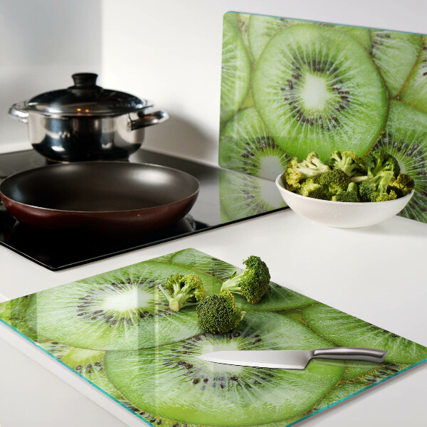 Deska kuchenna szklana Kiwi w plasterkach