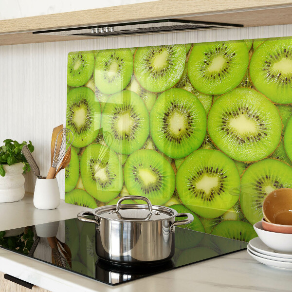 Deska kuchenna szklana Plastry kiwi