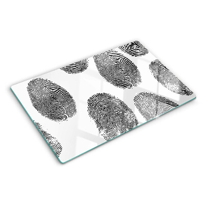 Szklana deska do krojenia z ochroną przed odciskami palców