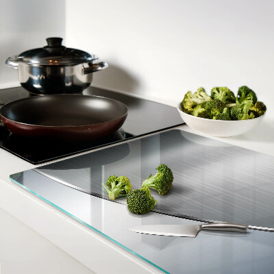 Szklana deska do krojenia w metalicznym połysku z subtelnymi refleksami