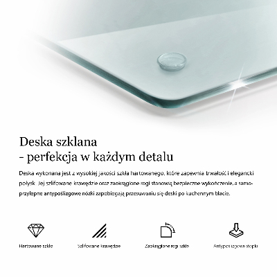 Deska do krojenia transparentna