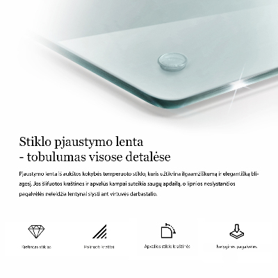Deska do krojenia transparentna
