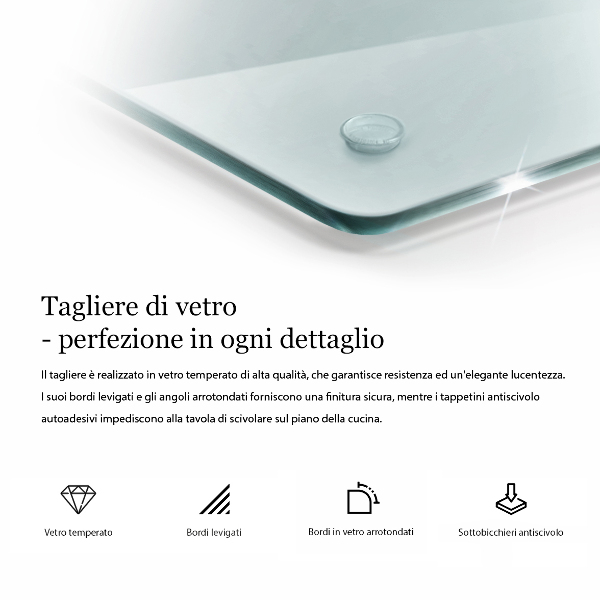 Deska do krojenia transparentna