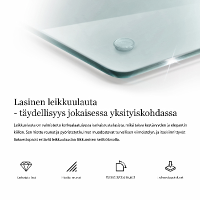 Deska do krojenia transparentna