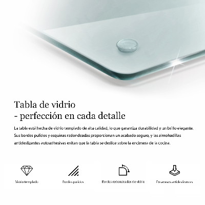 Deska do krojenia transparentna