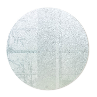 Szklana deska do krojenia okrągła, półtransparentna