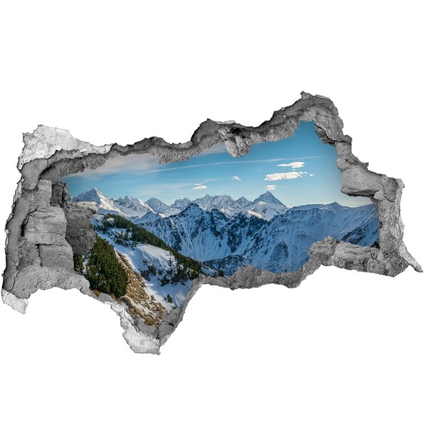 Samoprzylepna naklejka beton Korona Tatr