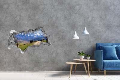 Samoprzylepna naklejka beton Panorama Tatr
