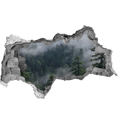Samoprzylepna naklejka beton Leśna mgła