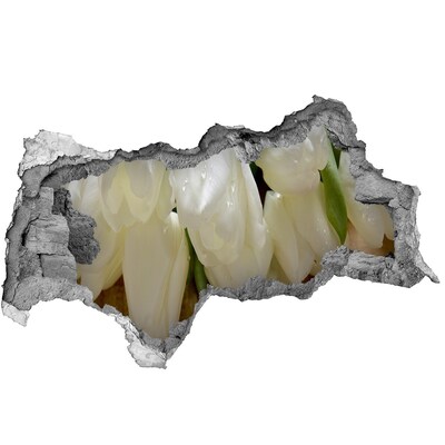Samoprzylepna naklejka fototapeta Białe tulipany