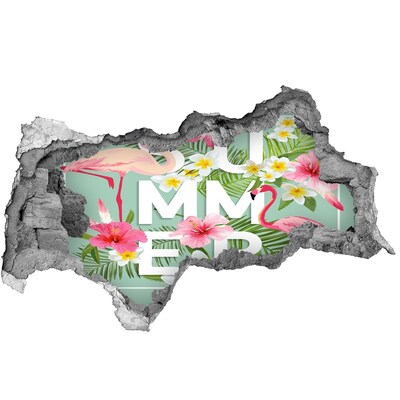 Fototapeta dziura na ścianę Letnie Marzenia