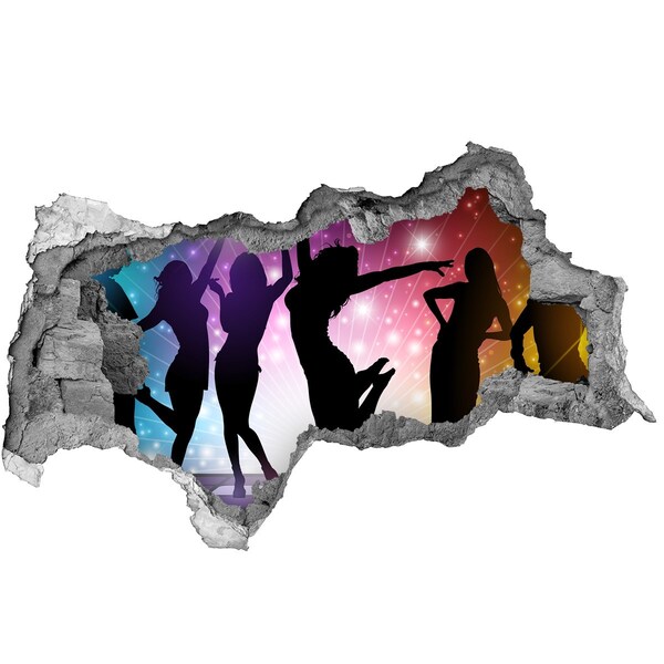 Fototapeta dziura na ścianę Taniec w świetle reflektorów