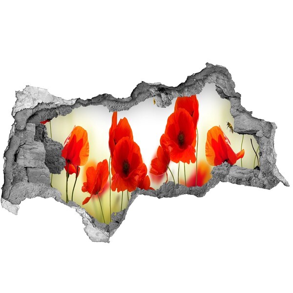 Fototapeta naklejka na ścianę Kwiatowy raj z pszczołą