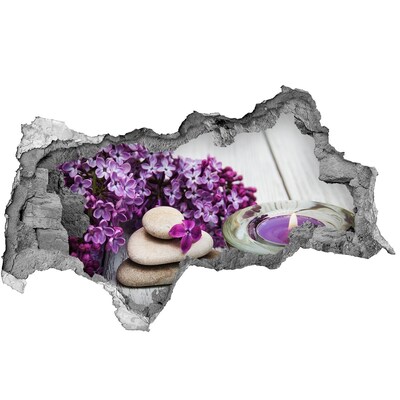 Samoprzylepna naklejka Kwiatowa oaza spokoju