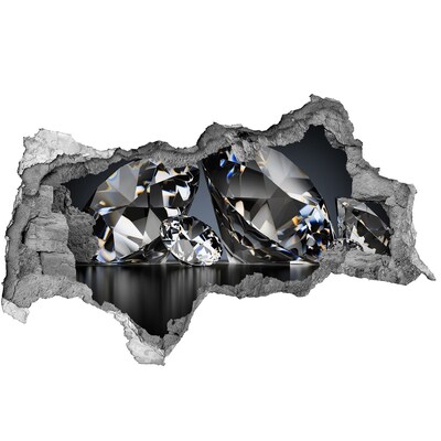 Samoprzylepna dziura na ścianę naklejka Diamentowa jaskinia