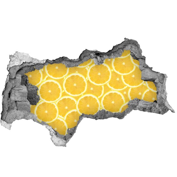 Samoprzylepna naklejka Plastry cytryny