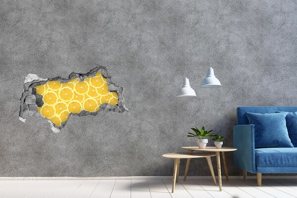 Samoprzylepna naklejka Plastry cytryny