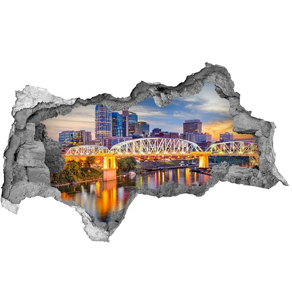 Fototapeta dziura na ścianę 3d Most Tennessee USA