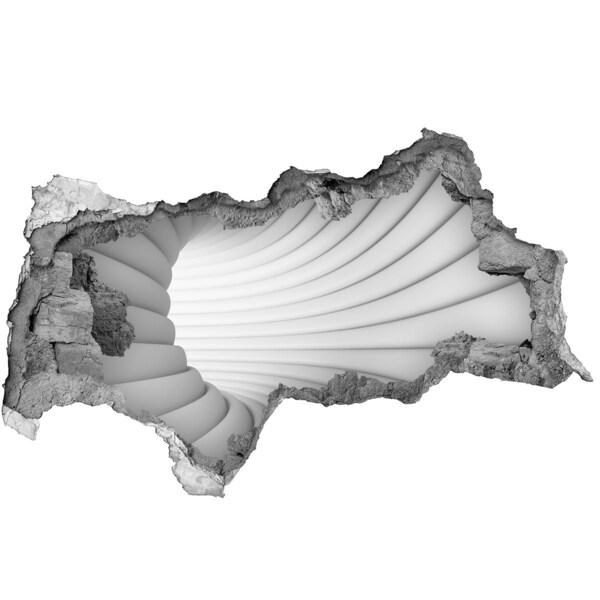 Dziura 3d fototapeta ścienna Abstrakcja tunel