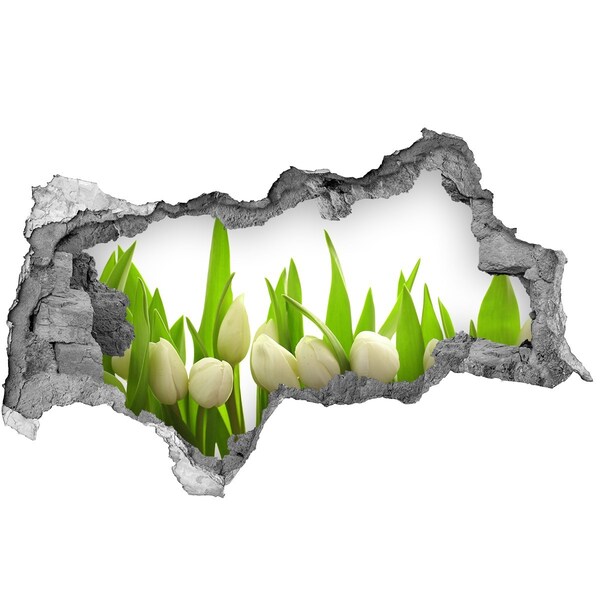 Samoprzylepna naklejka na ścianę Kwiaty w ogrodzie