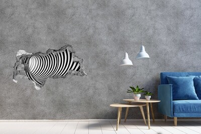 Dziura 3d fototapeta naklejka Iluzja wirującego tunelu