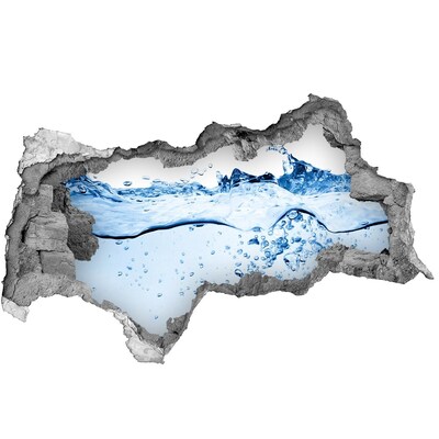 Samoprzylepna dziura na ścianę naklejka Podwodny świat