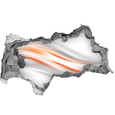 Dziura 3d fototapeta na ścianę Futurystyczny krajobraz