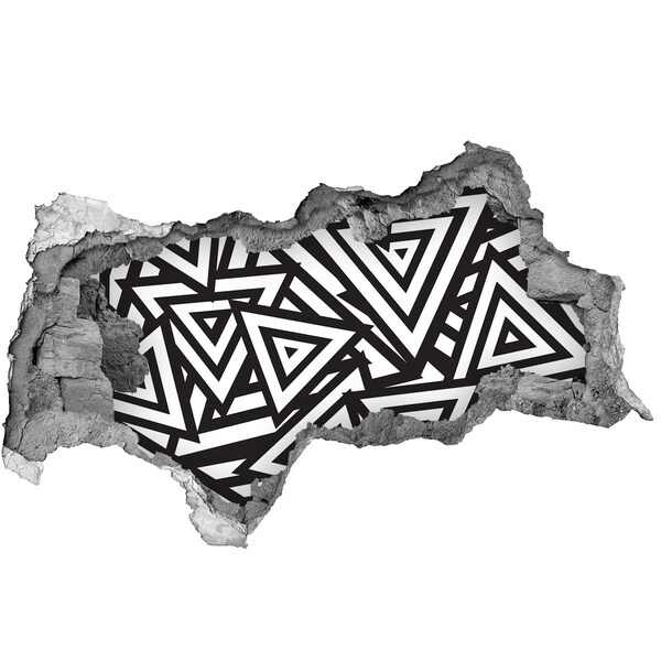 Fotoobraz dziura na ścianę naklejka Abstrakcyjne wzory geometryczne