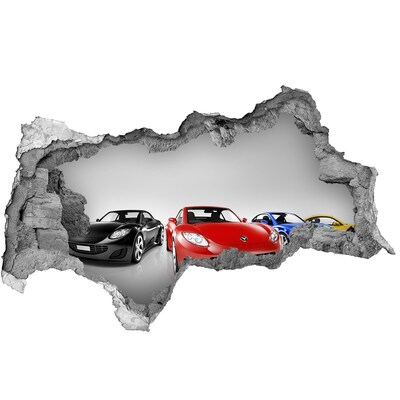 Foto zdjęcie dziura na ścianę Wyścigowe marzenia