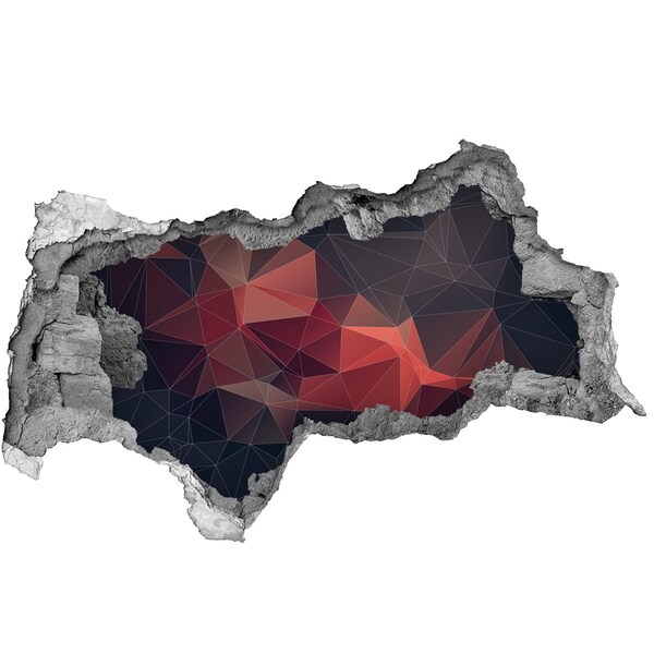 Dziura 3d fototapeta na ścianę Abstrakcyjna dziura w ścianie