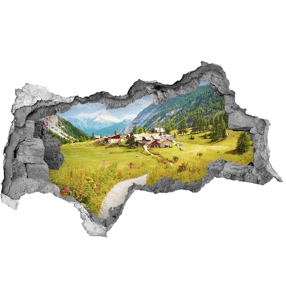 naklejka fototapeta 3D Pastwisko w Alpach
