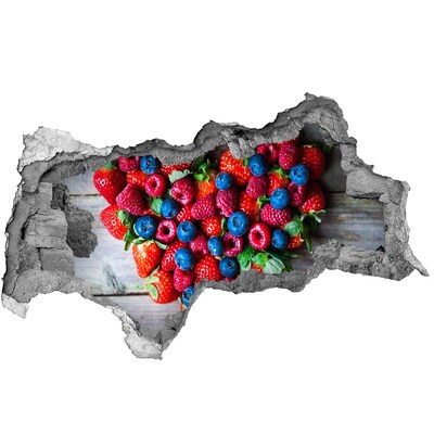 Samoprzylepna naklejka beton Owocowy raj