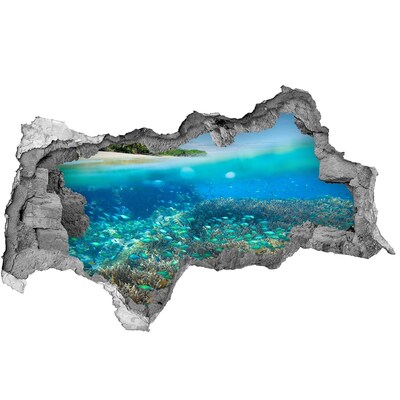 naklejka fototapeta 3D widok Rafa koralowa