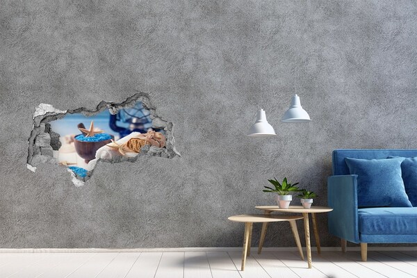 Fototapeta dziura na ścianę Relaks w spa nad morzem