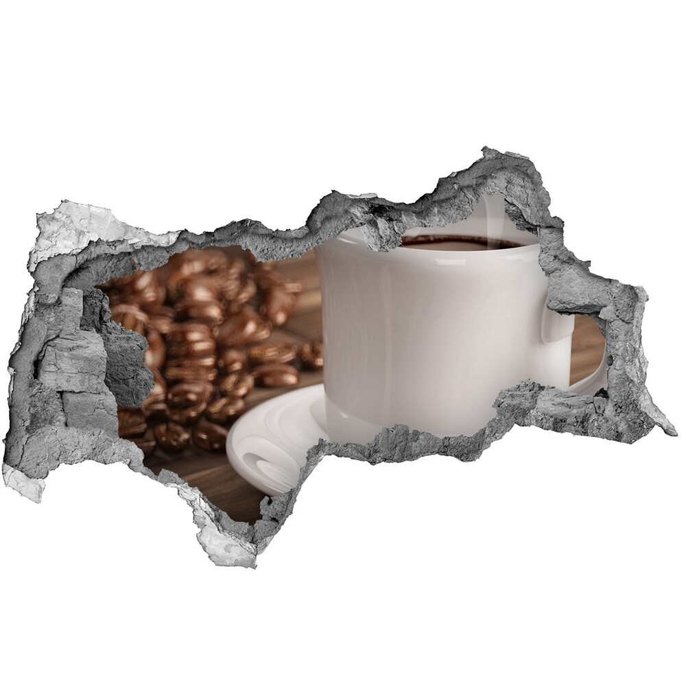 Samoprzylepna naklejka beton Filiżanka kawy